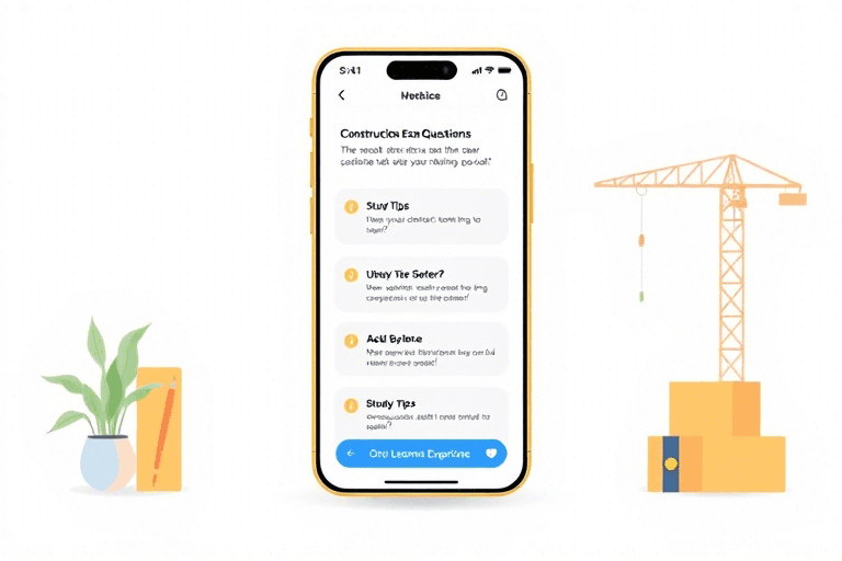 哪些施工员考题软件免费？这些高效备考工具你必须知道！