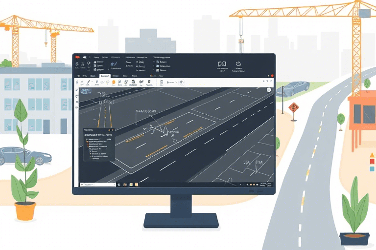 教你标线施工的软件有哪些？这些工具能提升效率和精度！