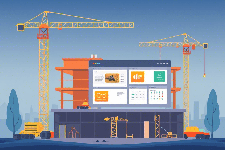 施工进度网络图制作软件如何高效辅助项目管理与工期优化