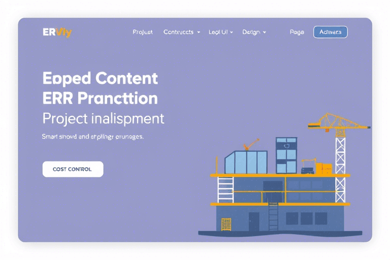 施工行业ERP管理软件如何实现高效项目管理与成本控制