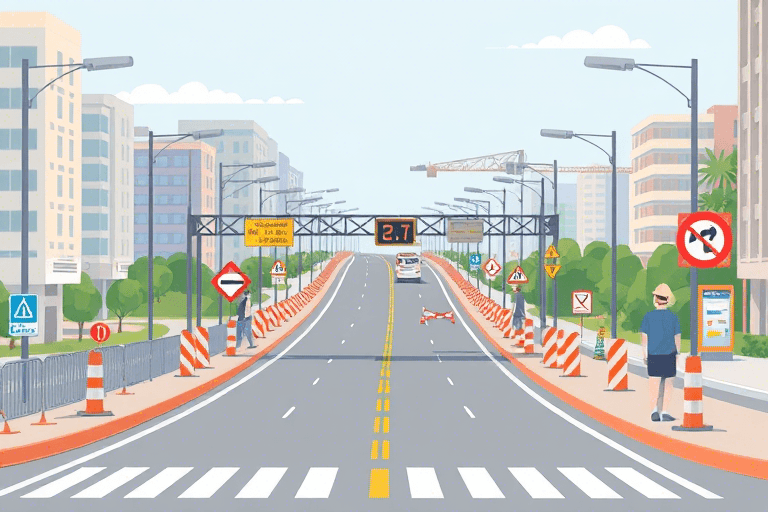 软件园中路道路施工如何科学规划与高效推进？