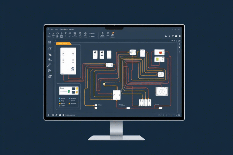 亿图软件可以做监控施工：高效绘制监控布线图与施工方案