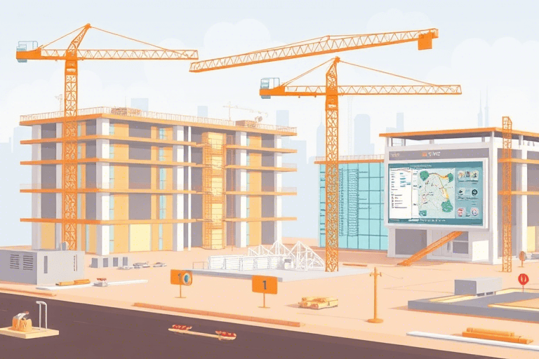 智通施工平面图软件如何高效绘制建筑工地布局图？