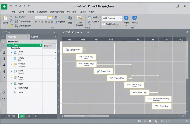 施工进度计划制作软件Project如何高效完成项目时间管理与进度控制
