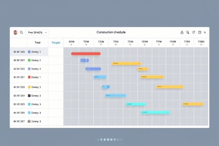 施工横道图生成软件免费怎么做？有哪些高效开源工具推荐？
