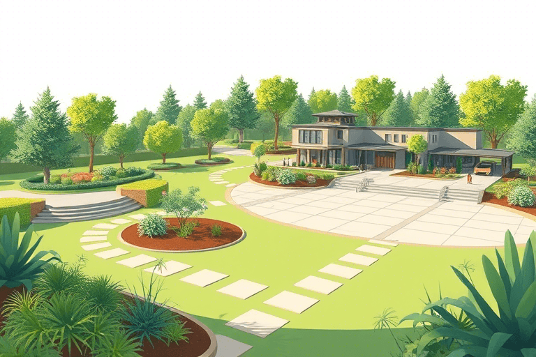 景观模型生成施工图软件怎么做？如何实现高效精准的园林设计落地？