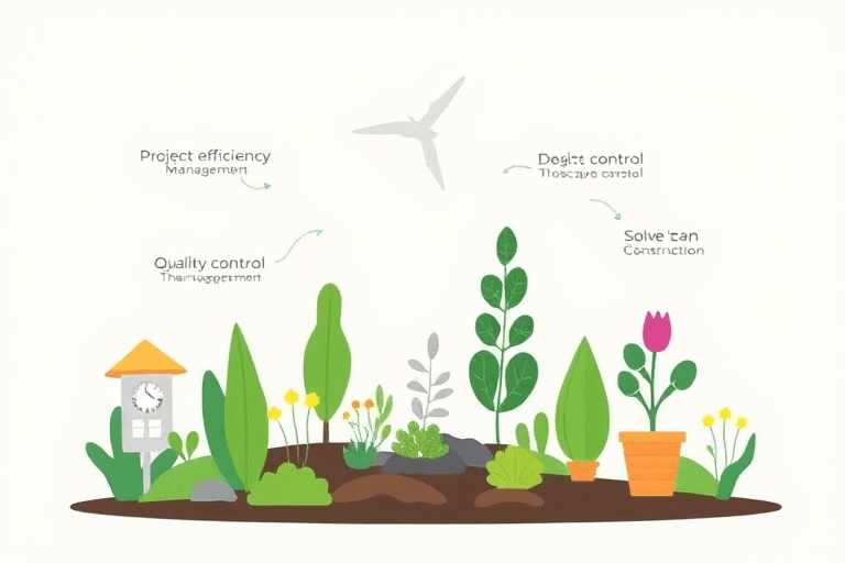 园林施工行业软件如何提升项目管理效率与施工质量？