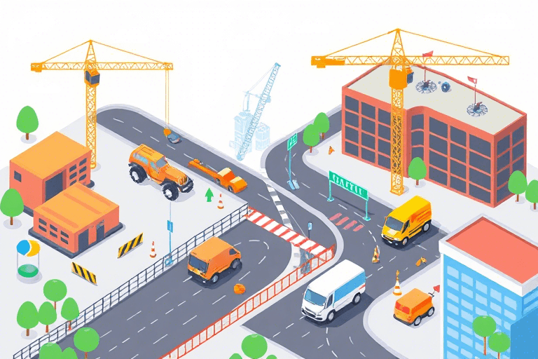 软件园路施工时间如何安排才能减少对交通影响？