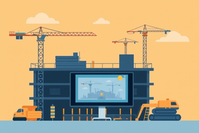 施工车辆可视化监控软件如何实现高效管理与安全防控？