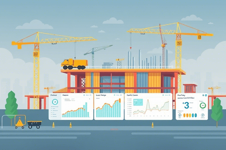 查看地铁施工进度的软件如何实现？技术架构与实用功能全解析