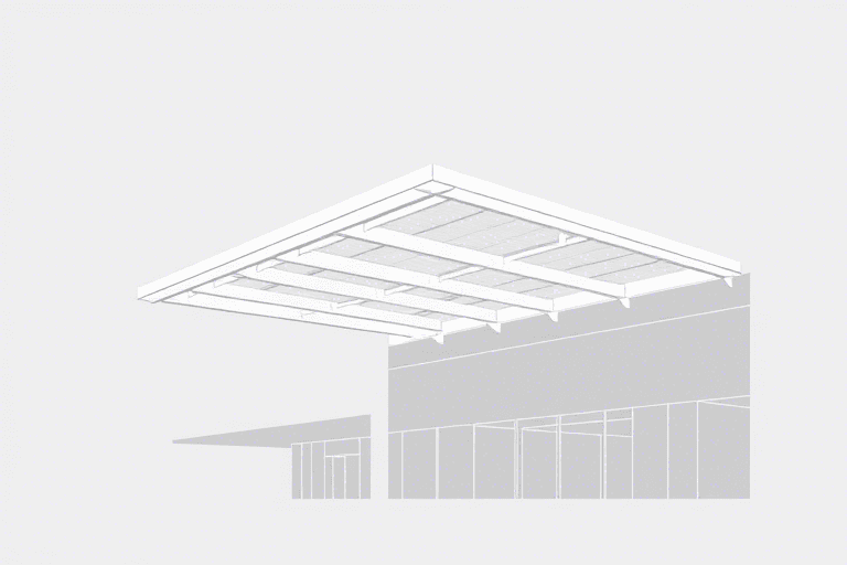 铝合金雨棚施工图纸软件怎么做？如何高效设计与优化施工流程？