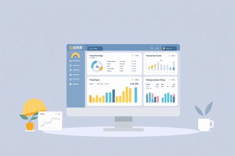 工地施工项目ERP管理软件如何实现高效协同与成本控制？