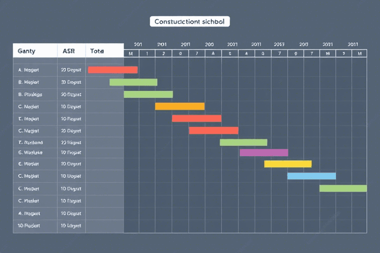 施工横道图绘制软件下载怎么选？这些关键点你必须知道！