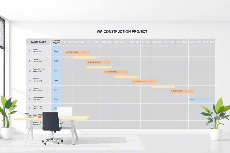WPS中有没有施工计划软件？如何用WPS高效编制工程进度计划？
