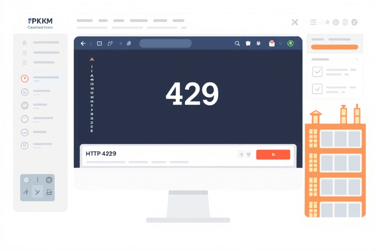PKPM施工软件打开后出现429怎么办？教你快速解决HTTP状态码429错误