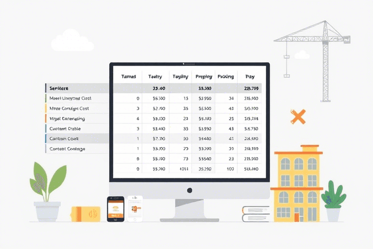 施工价格表制作软件如何实现高效精准的成本管理与报价优化