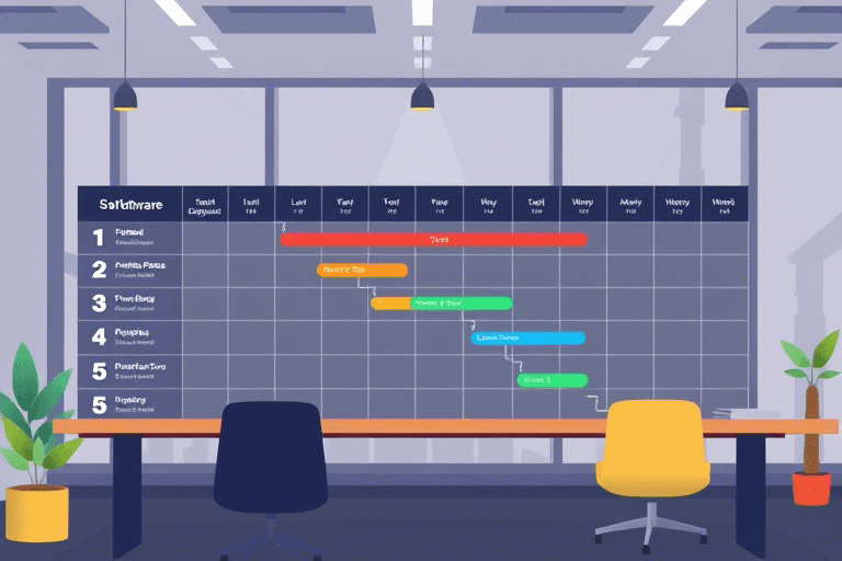 如何制作一份专业且高效的软件实施工作计划PPT？