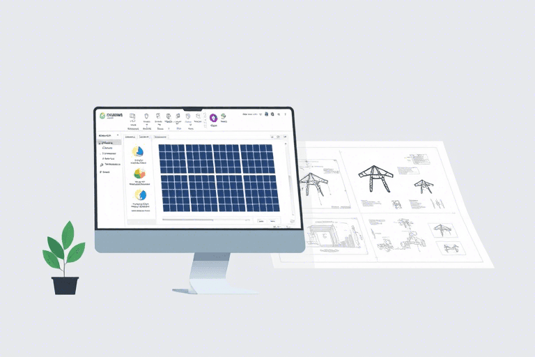 光伏施工制图软件有哪些？全面解析行业主流工具与应用优势