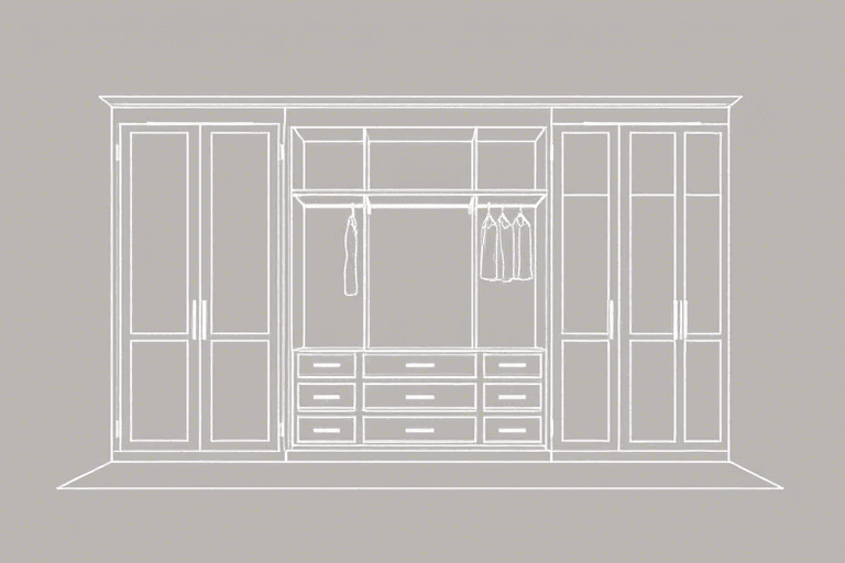 衣柜施工图立面软件图怎么做？手把手教你从零开始绘制专业效果图