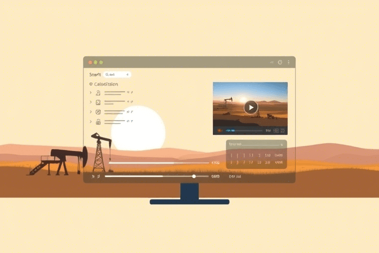 探井施工视频播放下载软件怎么做？如何高效管理油田现场影像资料？