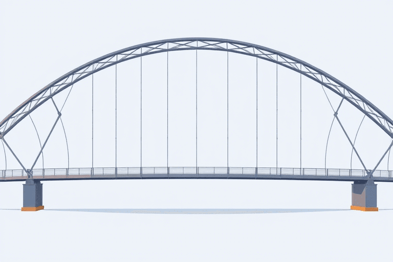 弯曲钢桥施工图软件怎么用？高效设计与精准绘图全流程解析