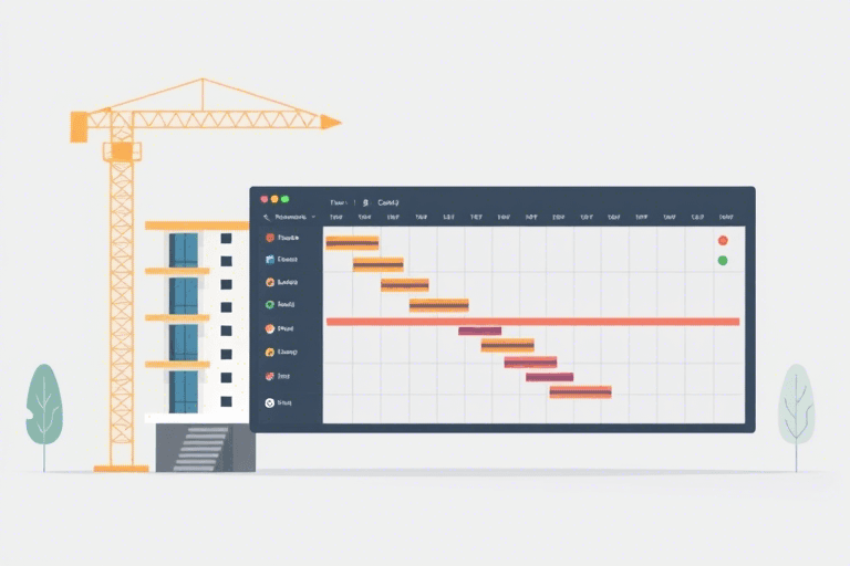如何高效绘制施工进度表软件？打造专业项目管理利器