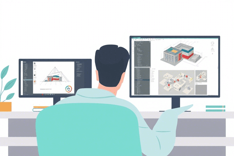 免费学建筑施工图纸软件：如何零基础掌握BIM与CAD制图技能