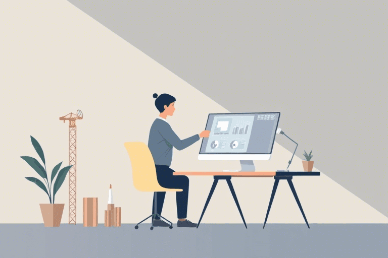 自学施工员和自学软件：零基础如何高效入门建筑行业技术岗位