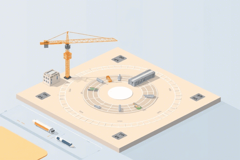 BIM施工现场布置软件圆形如何高效创建与优化？