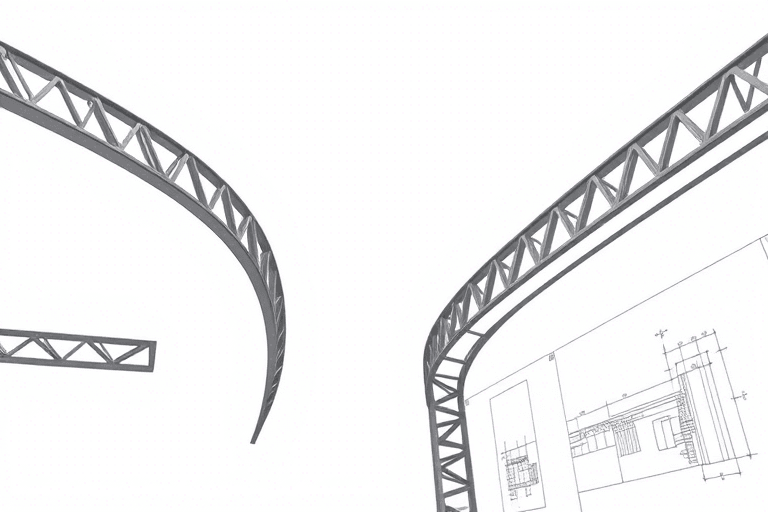 弯曲钢梁施工图软件下载：如何获取专业设计工具并高效完成工程任务