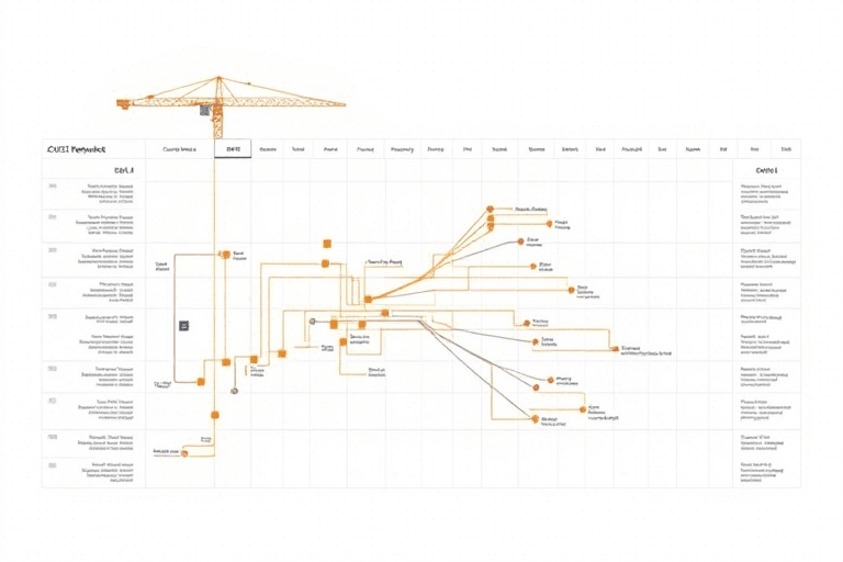 如何高效绘制施工网络计划图软件？掌握这些工具与技巧就能事半功倍！