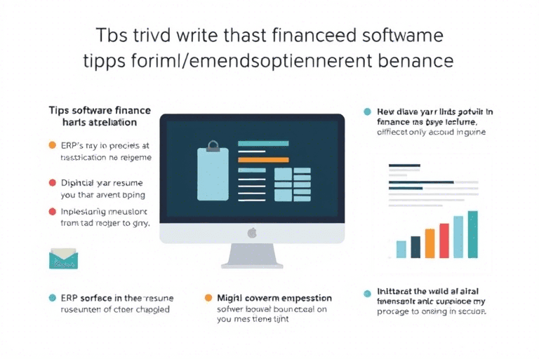 财务软件实施工作简历怎么写？掌握这几点轻松脱颖而出