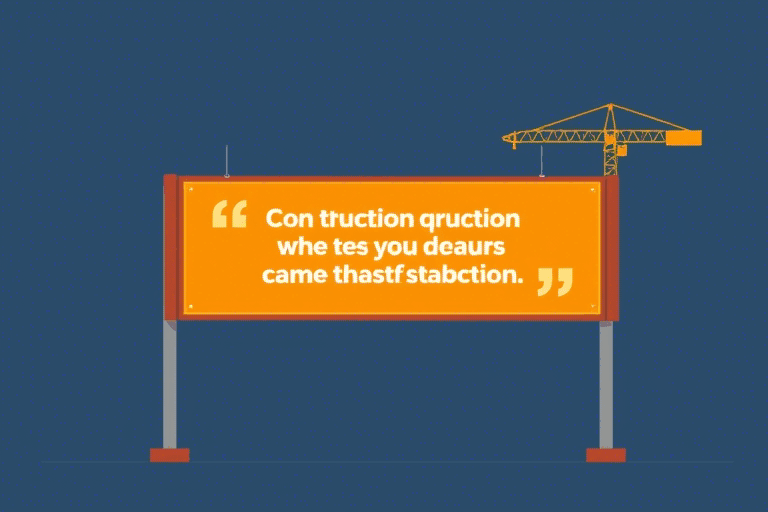 深圳施工标识牌报价软件怎么做？高效定制方案揭秘