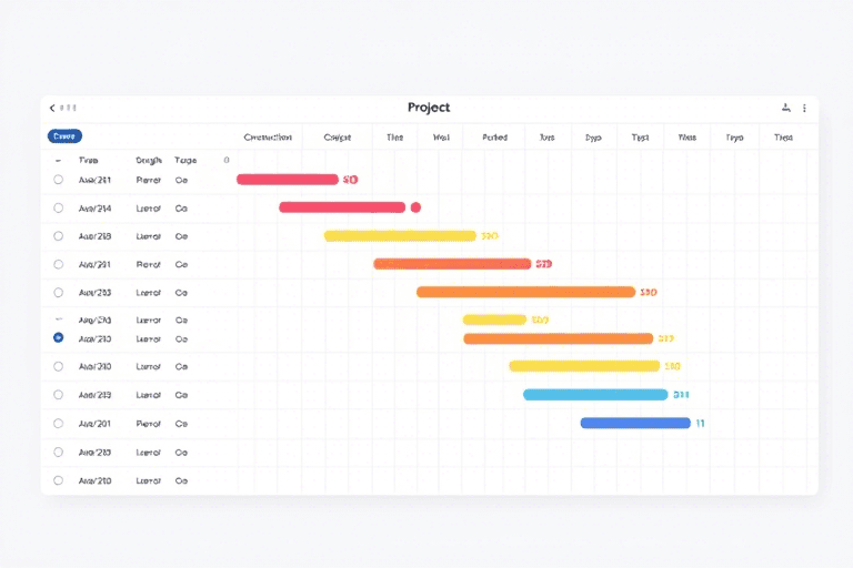 施工横道图免费软件怎么制作？详解高效项目进度管理工具