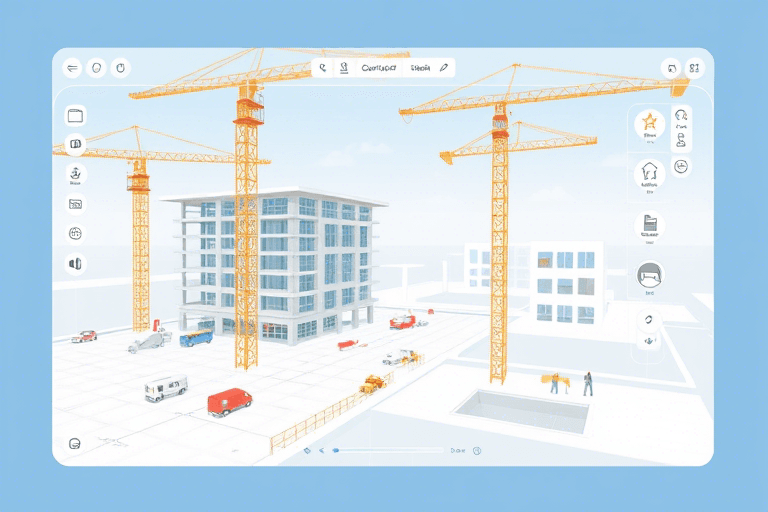 看工地施工定位图的软件怎么做？如何用科技提升施工现场管理效率？