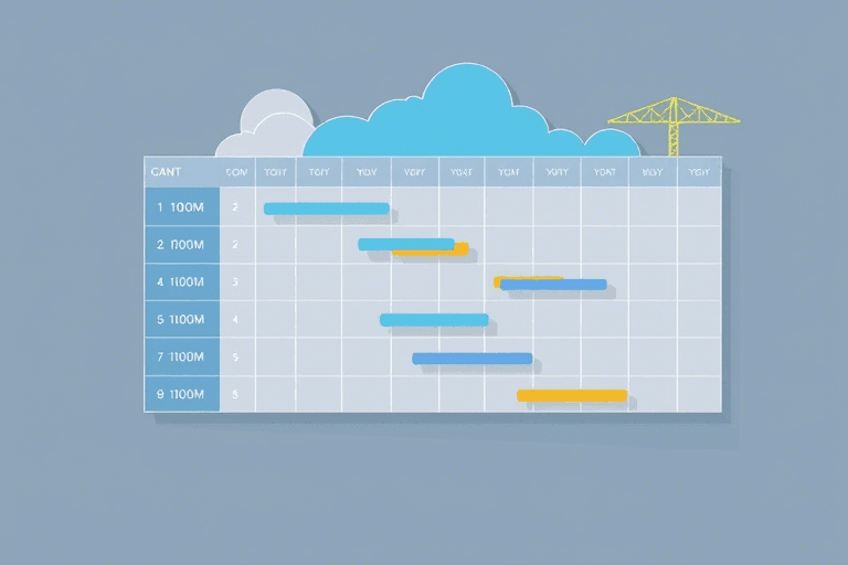 哪个软件画施工横道图最好用？施工进度管理神器大揭秘！