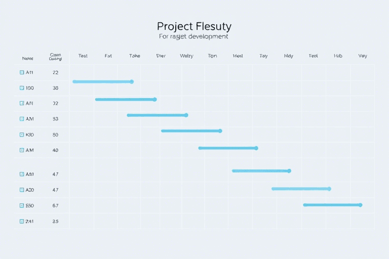 软件施工进度表范本：如何科学制定项目时间线与任务分配方案