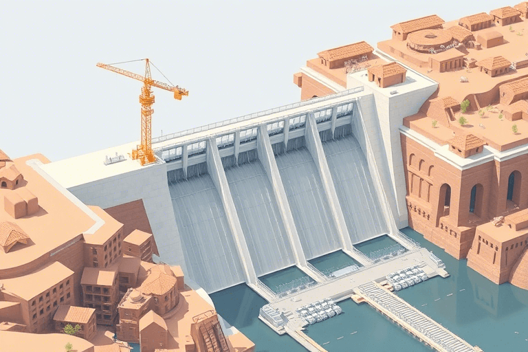 堆石坝施工模拟软件如何助力高效精准施工管理