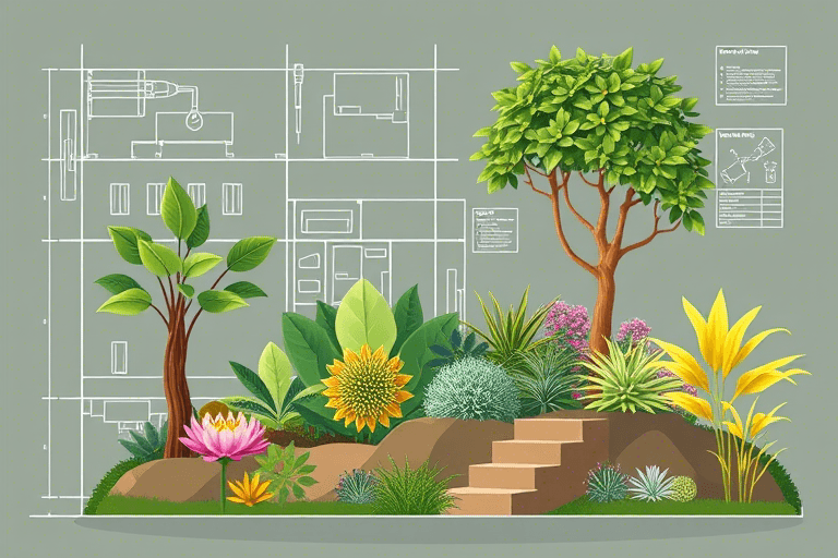 绿植施工图识图软件如何实现高效精准的园林设计与施工管理