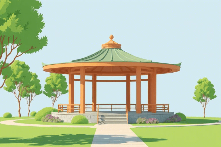 景观亭施工图纸设计软件如何助力高效精准的园林工程设计