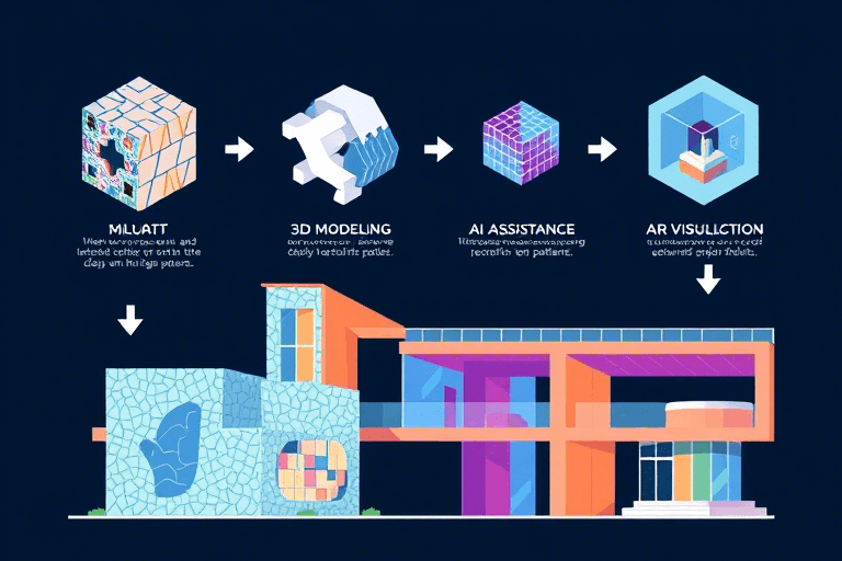 马赛克施工效果软件怎么做：从设计到实现的完整技术方案