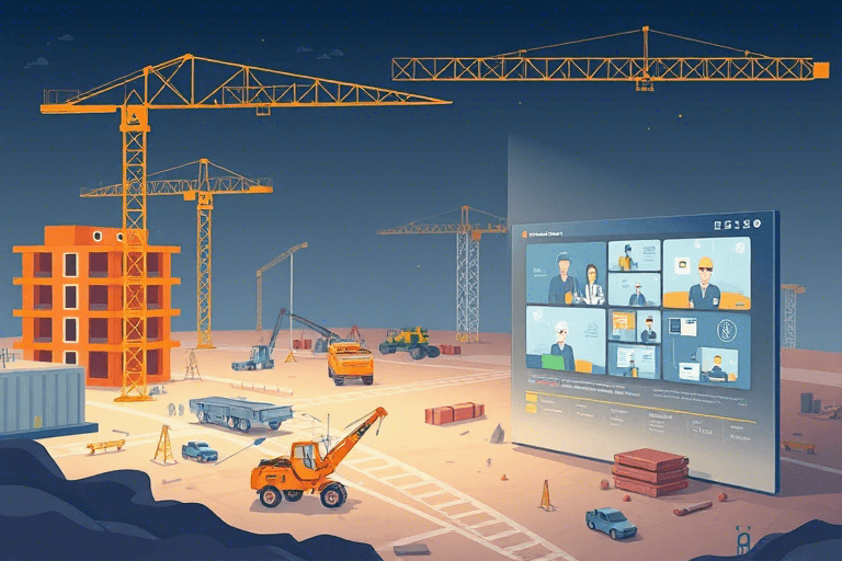 千人施工视频播放软件怎么做？如何实现高效、安全、可扩展的多人协同观看体验？