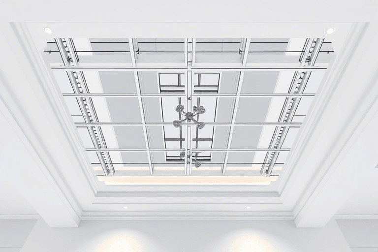 吊顶施工图出图软件如何提升设计效率与精准度？