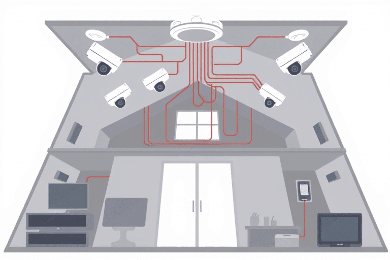 画监控施工平面图软件如何高效完成专业安防布线设计