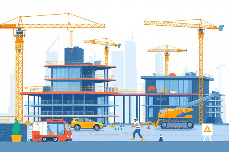 施工场地平面策划软件如何提升项目管理效率与安全性