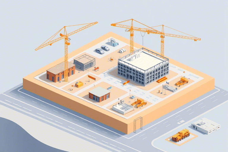 施工总平面图制作软件怎么做？高效建模与管理的全流程指南