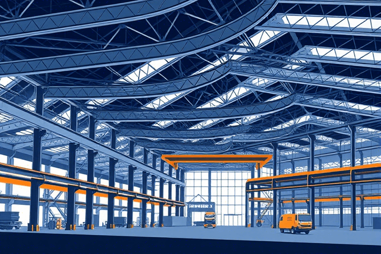 钢结构厂房施工图软件如何高效完成设计与出图工作