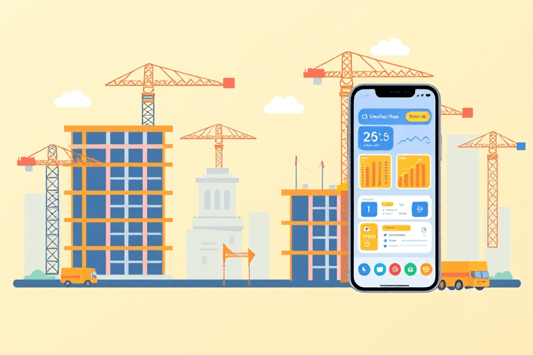 如何设计施工日志软件背景图？提升工地管理效率的关键细节