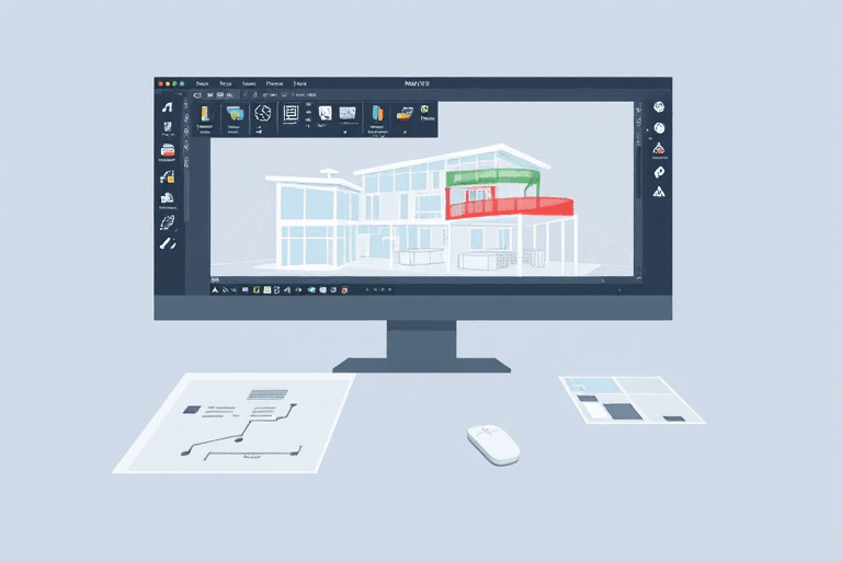 建筑画施工图用什么软件？主流设计工具与高效制图流程全解析
